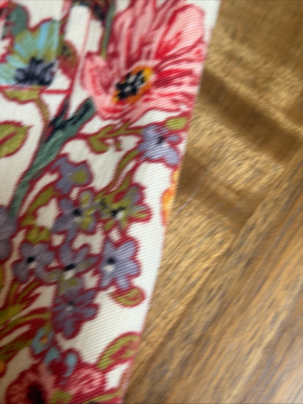 Anthropologie Elevenses Floral Velvet Skirt Size 6 Boho - Picture 2 of 7